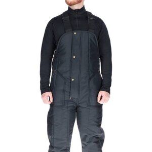 NEW REFRIGIWEAR Insulated Softshell Bib Overalls Men’s L